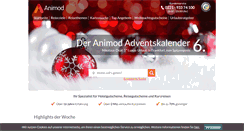 Desktop Screenshot of animod.de